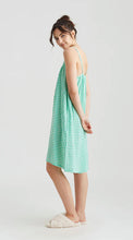 Load image into Gallery viewer, Seersucker strappy nightie - spearmint