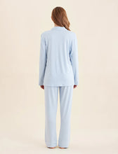Load image into Gallery viewer, Kate Modal Soft Full Length PJ Set - Winter blue