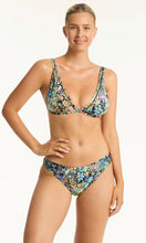 Load image into Gallery viewer, Wildflower longline tri top with regular cheeky pant