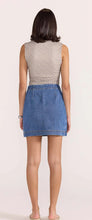 Load image into Gallery viewer, Talia Denim Wrap Skirt