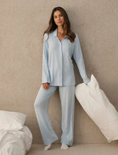 Load image into Gallery viewer, Kate Modal Soft Full Length PJ Set - Winter blue