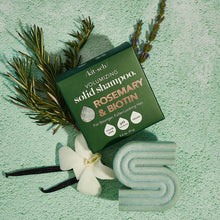 Load image into Gallery viewer, Rosemary & Biotin Volumizing Solid Shampoo