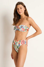 Load image into Gallery viewer, Marisol Bilgola Bandeau bra / High leg high waist pant bikini set