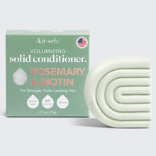 Load image into Gallery viewer, Rosemary & Biotin Volumizing Solid Conditioner
