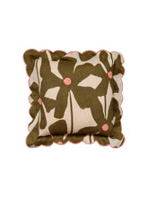 Load image into Gallery viewer, Olive Poppy Cushion
