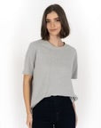 Load image into Gallery viewer, Laney Tee - Black, Grey & White