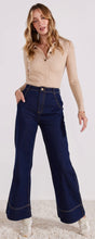 Load image into Gallery viewer, Alta collared knit top - beige