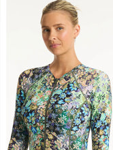 Load image into Gallery viewer, Wildflower long sleeved multifit one piece - sea