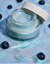 Load image into Gallery viewer, Blue butterfly fruit enzyme sleep mask