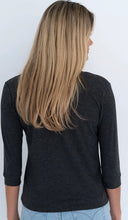 Load image into Gallery viewer, RUNAWAY RIB TEE - CHARCOAL