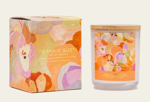 Sweet Peach + Lychee candle-Jade fisher