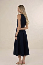 Load image into Gallery viewer, Humidity Ivy Denim Midi Dress