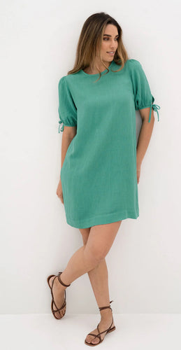 Isla shift dress - jade