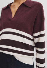 Load image into Gallery viewer, Cocoa Bean Stripe Knit