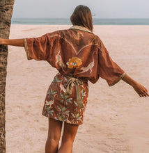 Load image into Gallery viewer, Eye of the jungle wrap skirt