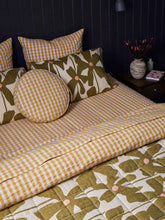 Load image into Gallery viewer, Olive Poppy Quilted Throw