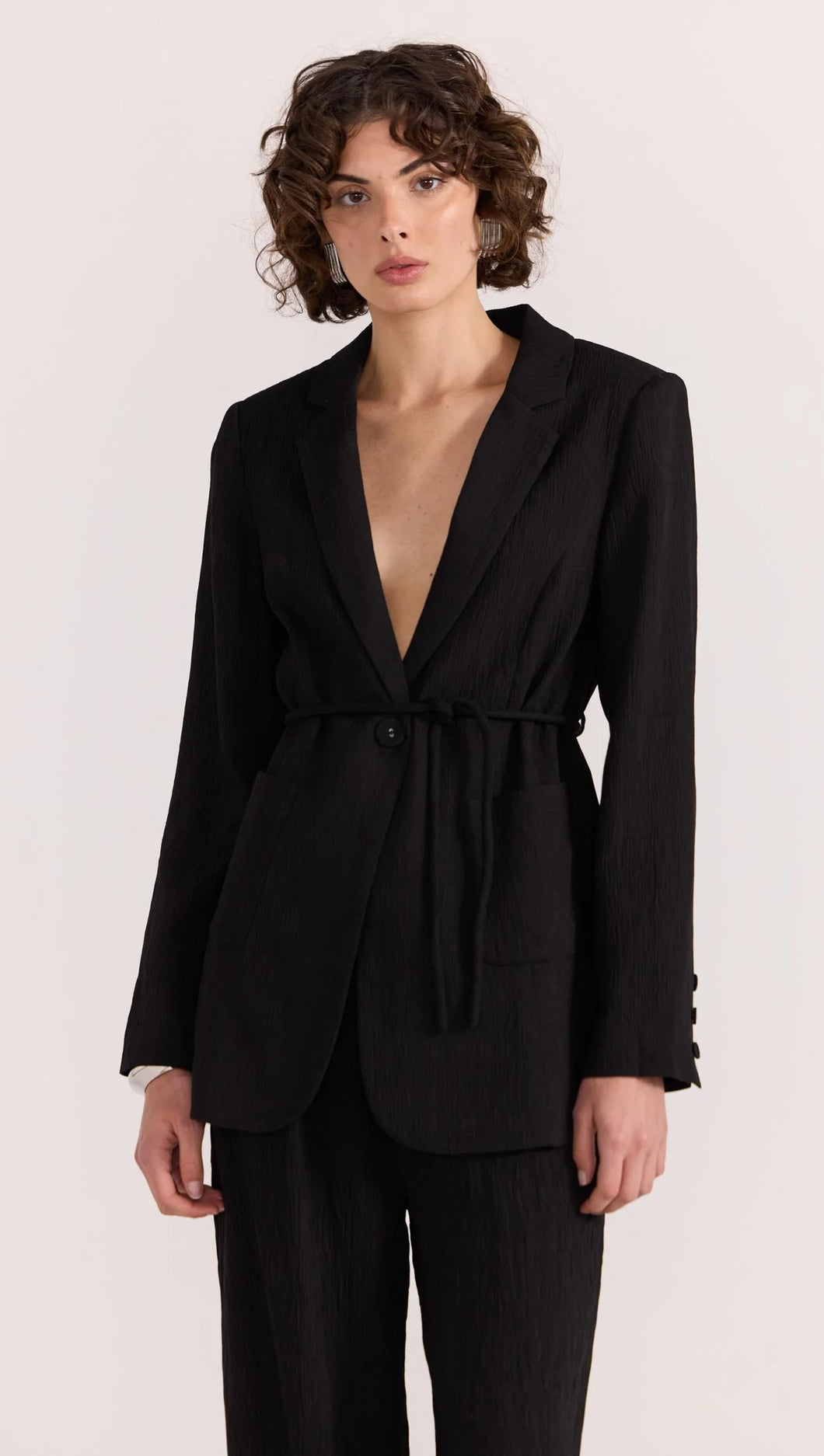 Emory Tie waist Blazer
