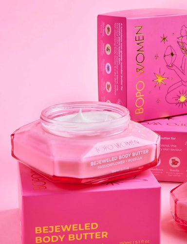 Bejeweled body butter