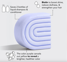 Load image into Gallery viewer, Purple Toning Solid Conditioner Bar
