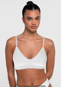 NAT V - NEW CALLIE CROP - Bone, White ( Blanco), Black, Blue