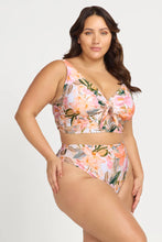 Load image into Gallery viewer, Ti&#39;tania Cezanne D / DD Cup Underwire Tankini Top paired with Ti&#39;tania Richter High Waist Swim Pant - Colour Natural (top and pant)