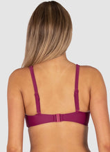 Load image into Gallery viewer, Rococco D.E Wrap bra + mid pant set - Berry