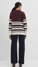 Load image into Gallery viewer, Cocoa Bean Stripe Knit