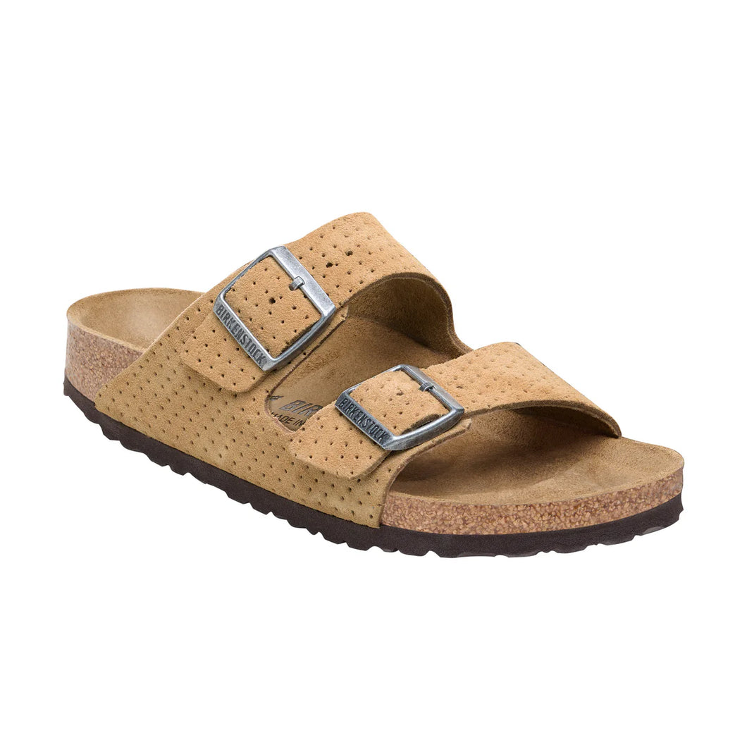 BIRKENSTOCK ARIZONA NEW BEIGE EMBOSSED