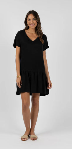 Milano Shift dress -Black