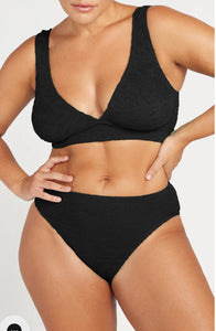 Black Geo O'Keefe Bikini Set