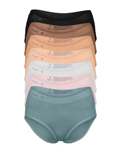 NAT V - Classic Brief - Colours - Beech, Bone, Blush, Black