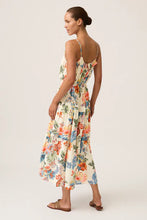 Load image into Gallery viewer, Marisol Frill Tiered Midi Dress