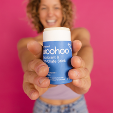 Load image into Gallery viewer, Woohoo Natural Deodorant &amp; Anti-Chafe Stick (Drift) 60g