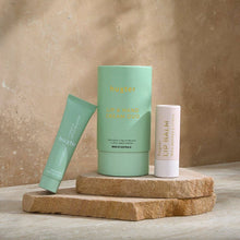 Load image into Gallery viewer, Lip &amp; Hand Cream Duo - Green - Lychee &amp; Apple Blossom