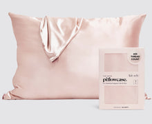 Load image into Gallery viewer, The Satin Pillow Case- Pink