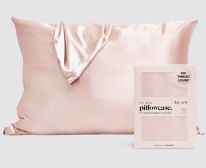 The Satin Pillow Case- Pink