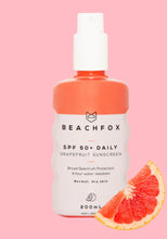 Load image into Gallery viewer, Beach Fox SPF 50+ daily sunscreen