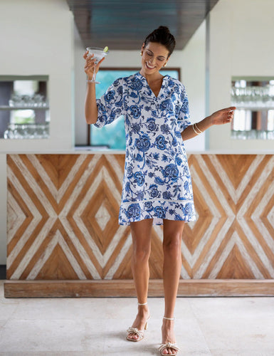 Rosa Shift Dress- Le Jardin