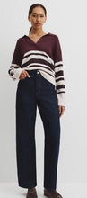Load image into Gallery viewer, Cocoa Bean Stripe Knit