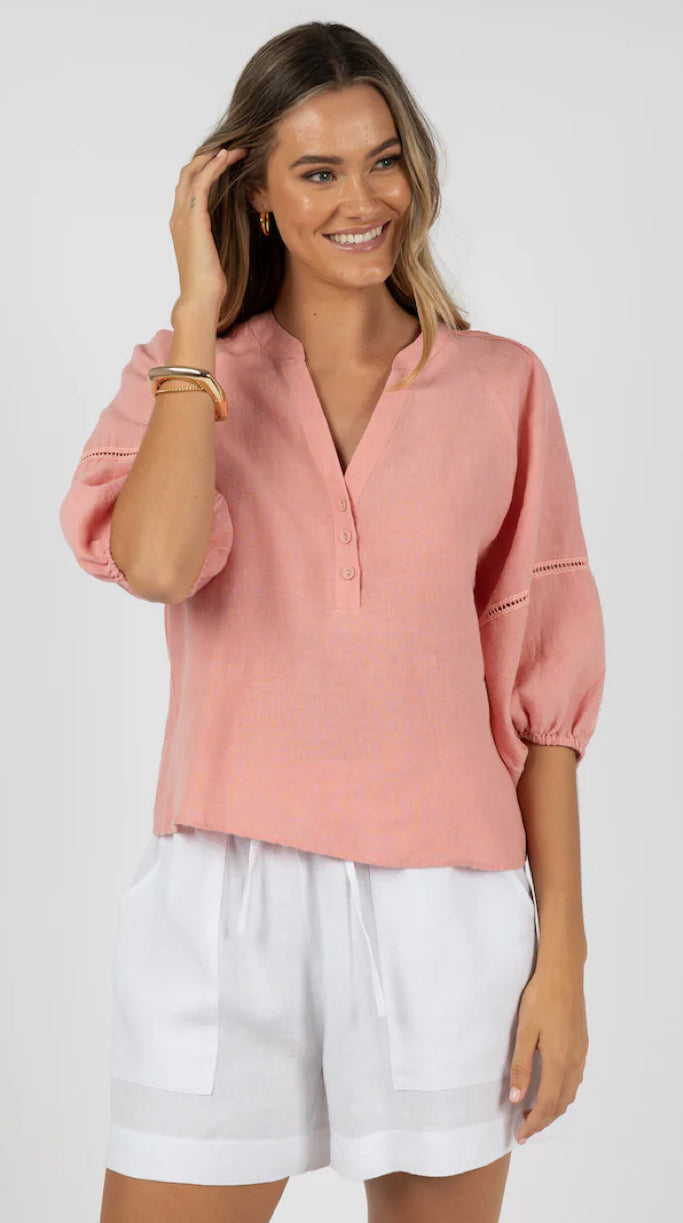 Ambrosia Blouse- Blush