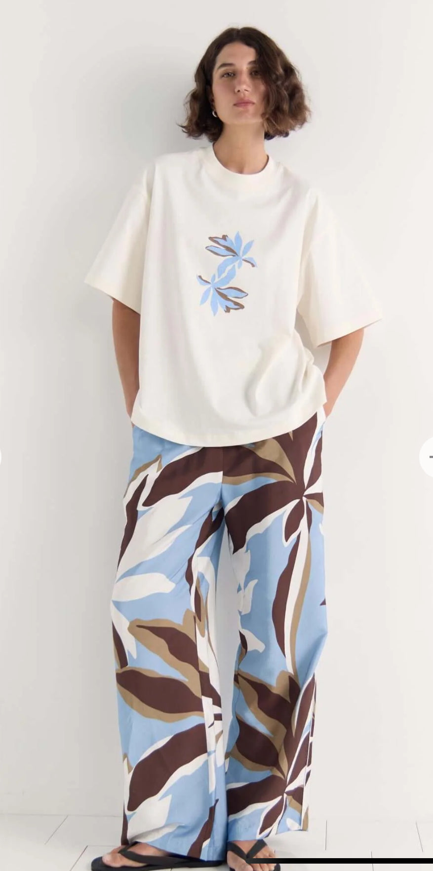 Mae Graphic Tee White