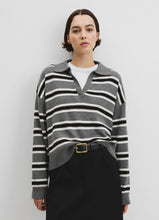 Load image into Gallery viewer, Country Road Stripe knit (Grey)