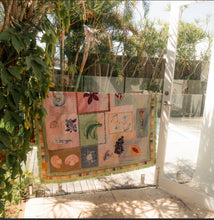 Load image into Gallery viewer, Annie Everingham Picnic Rug- Patchwork sea