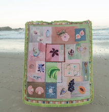 Load image into Gallery viewer, Annie Everingham Picnic Rug- Patchwork sea