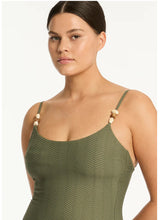 Load image into Gallery viewer, Caracus Scoop Neck One piece