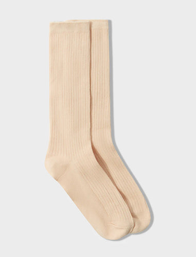 Cotton bed socks - OS