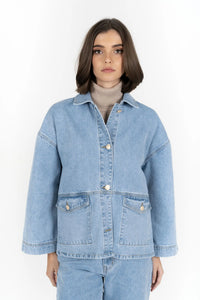 Loz Jacket- Cloud Blue