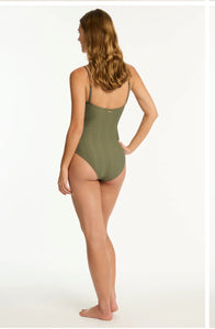 Caracus Scoop Neck One piece