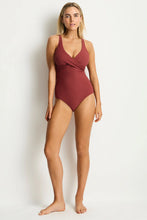Load image into Gallery viewer, Spinnaker Cross front Multifit One Piece- Terracotta