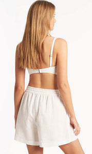 Tidal linen Boardwalk shorts - white